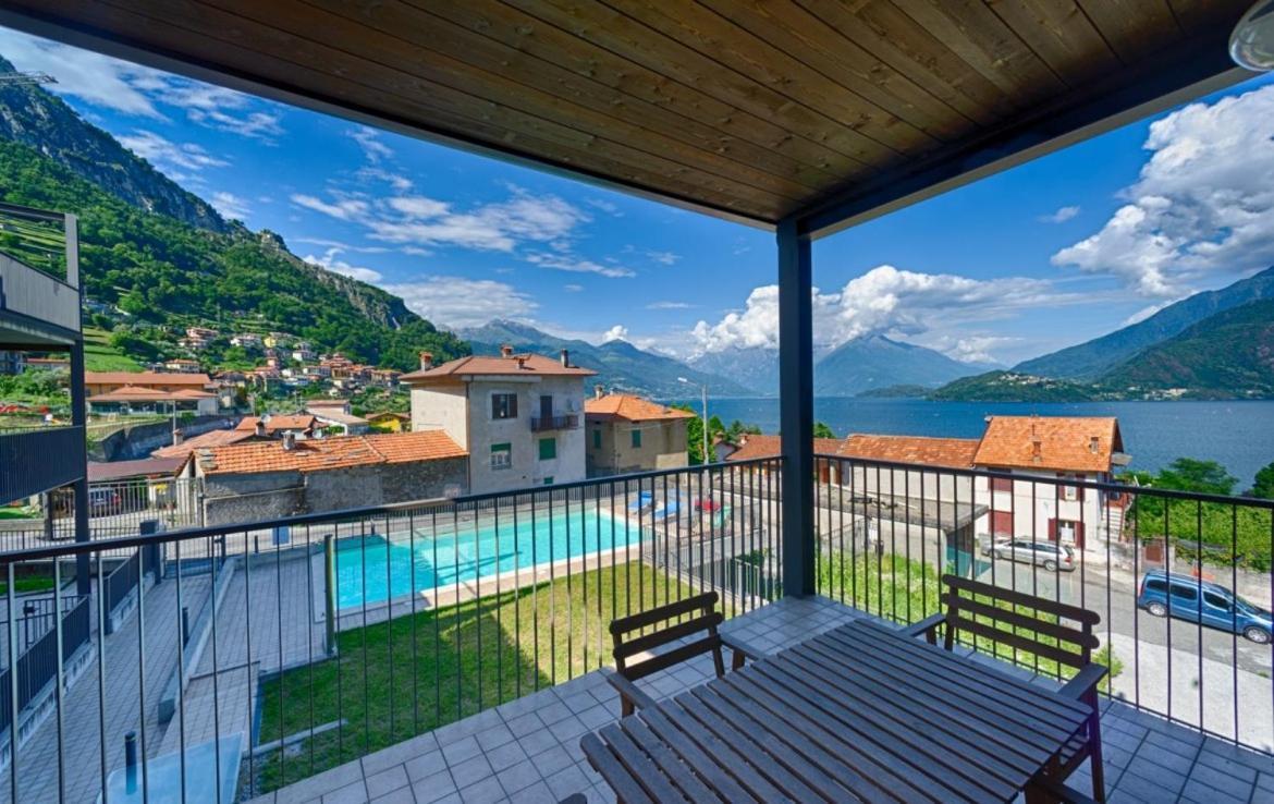 Modern Apartments Lake View With Pool Musso Bagian luar foto
